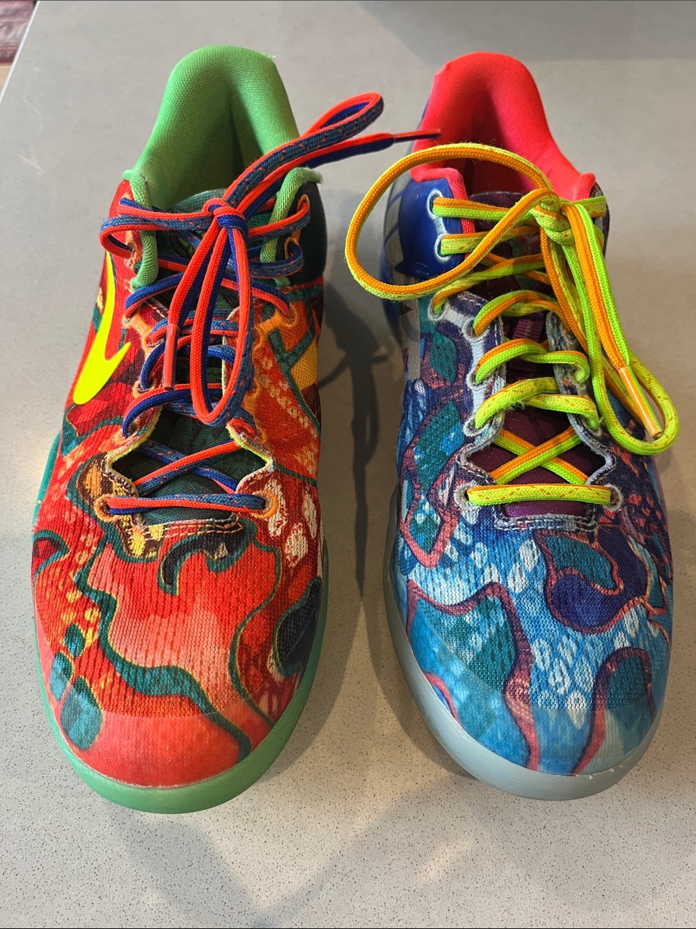 Nike Kobe youth basketball shoes.